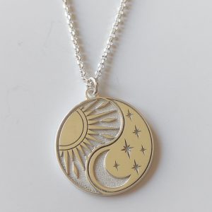 Collar sol y luna